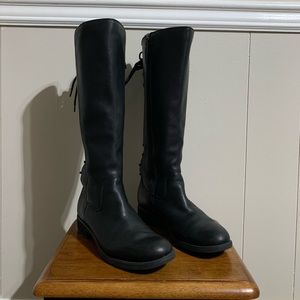 Sharnell II-WP Black Knee high boot